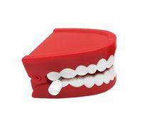 Walking Teeth Toy - Wind Up Chatter Design, divertente strumento per alleviare lo stress, gioco da tavolo, accessorio per intrattenimento da tavolo, per famiglie, bambini, adulti, attività divertenti