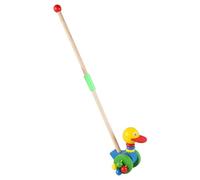 Walking Toy | Wooden Animal Pull Along Cartoon Walker | Kids Push Pull