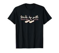 Walks by Faith, Trips a Lot - design di fede con infradito Maglietta