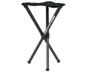 Walkstool - Dreibeinhocker Basic - Sedia da campeggio Sitzhöhe 50 cm grigio