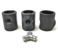 Walkstool Ersatz Gummifuß-57171, Piedino in Gomma di Ricambio. Unisex-Adulti, Multicolore, Taglia Unica