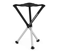 Walkstool - Modello Comfort - Nero e Grigio - Sgabello Pieghevole 3 Piedi Regolabili in Alluminio - Altezza Seduta 55 cm - Sgabello Pieghevole - Carico Massimo 225 kg - Prodotto in Svezia