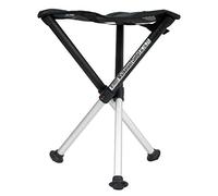 Walkstool - Modello Comfort - Nero e Grigio - Sgabello Pieghevole 3 Piedi Regolabili in Alluminio - Altezza Seduta 45 cm - Sgabello Pieghevole - Carico Massimo 200 kg - Prodotto in Svezia