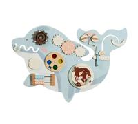 Wall Activity Board | Early Developmental Toy | Wooden Sensory Wall Panel | Early Learning Toy Wooden Sensory Walls Panel for Kids Home Preschool Kindergarten Nursery Classroom Playroom