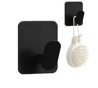 Wall Adhesive Hook Set, Rustproof Stainless Steel, 4.5cm/1.77 Inches with Heavy Duty Hanging Hooks System, Lightweight Mount Design Unit, Easy Install Gear, Home Organizer for Entryway Kitchen Use