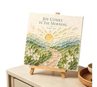 Wall Art Craft Set Christian Inspirational Bible Ornament Verse