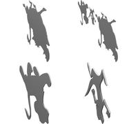 Wall Art Display for Lion King Silhouette 5mm Thick Decorative Board Home Decor