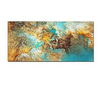 Wall Art for Living Room Large Size Astratta Enorme Pittura Stampa su Tela Giclée Modern Canvas Print Artwork 60x145cm (24x58in) Senza Cornice