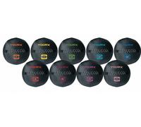 Wall Ball Toorx Absolute Line NERO EFFETTO CARBONIO da 3 a 12 kg Ø 35cm