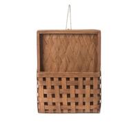 Wall Basket, Woven Wall Hanging Basket, Decorative Storage Organizer