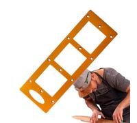 Wall Boxes Mounting Bracket Template - Sockets Bracket Template, Drywall Network Housing Holder | Slotting Template for Wardrobe Socket, Background Wall Socket, Ideal for Electrical Wiring and Outlet