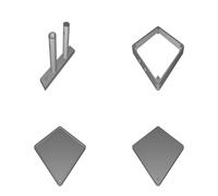 Wall Bracket for Ghostbusters Firehouse Sign - Display Mount with Hardware