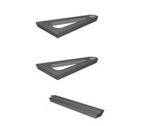 Wall Bracket for IKEA 28mm Curtain Rod System - Hidden Mount Design