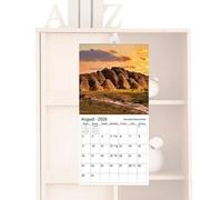 Wall Calendar 2026, Monthly Planner, Landscape Calendar,11.02x11.02 Inches, Scenic Nature Design, Jan to Dec Full Year Layout, Ideal for School Gym Home Organization Scheduling