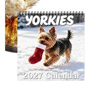 Wall Calendar 2027-12-Month Schedule Planner with Dog Photos