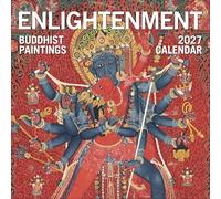Wall Calendar 2027, Enlightenment: Buddhist Paintings, 12 Months, Large Grid Design Featuring 12 Artworks