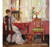 Wall Calendar 2027, The Reading Woman, 12 Months, Large Grid Design Featuring 12 Artworks