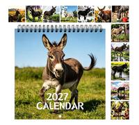 Wall Calendar - Spiral Bound Planner, 2027 Monthly Organizer