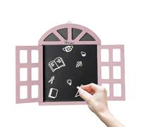 Wall Chalkboard - 33x25.5cm Memo Message Display Chalkboard | Wood Erasable Message Blackboard Sign | For Home Bedroom Kitchen Classroom Cafe Restaurant Bar Shop Wedding Party