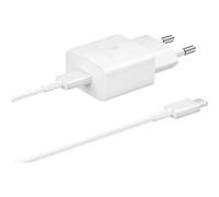 Wall Charger + Usb C Cable Samsung Ep-T1510Xwe White 15 W NUOVO
