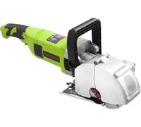 Wall Chaser 4000 W Utensile da taglio resistente senza polvere con profondità e larghezza regolabili per calcestruzzo e mattoni, include 5 lame rimovibili e custodia portatile