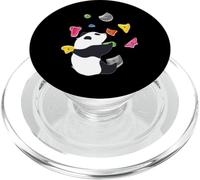 Wall Climber Panda Funny Wall Climbing Boulder PopSockets PopGrip per MagSafe