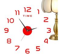 Wall Clock - Acrylic DIY Number Design Silent Decorative Home Timepiece
