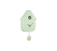 Wall Clock Modern Cuckoo ABS Soft Green