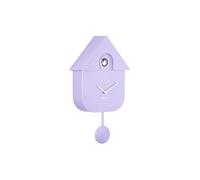 Wall Clock Modern Cuckoo ABS Soft Purple