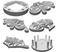 Wall Clock Modern Minimalist - Customizable Home Decor - DIY Assembly Kit
