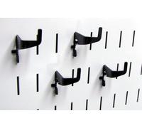 Wall Control 10-hm-r02 B gradi con ganci in metallo per pannello forato e scanalato strumento Board, 10-HM-R02 B