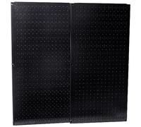 Wall Control 30-P-3232B Pacchetto Pegboard in Metallo Nero