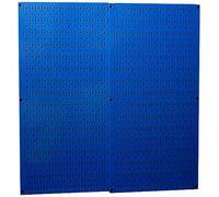 Wall Control 30-P-3232BU, Pannello forato in metallo blu