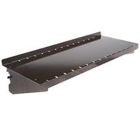 Wall Control ASM-SH-1606 B - Pannello di montaggio profondo per scaffali, 15,2 cm, colore: Nero