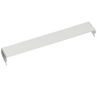 Wall Control Staffa porta attrezzi da 20,3 cm, accessorio per pannello forato Wall Control e lavagna porta attrezzi scanalata, bianco