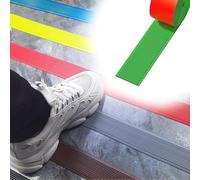 Wall Corner Edging Strip Autoadesivo,1m Profilo Angolare PVC Per Scale E Gradini, Protezioni Bordi Antiscivolo Con Protettore, Di Transizione, Naso Gradino Paraspigolo Muro