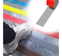 Wall Corner Edging Strip Autoadesivo,1m Profilo Angolare PVC Per Scale E Gradini, Protezioni Bordi Antiscivolo Con Protettore, Di Transizione, Naso Gradino Paraspigolo Muro