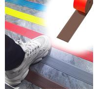 Wall Corner Edging Strip Autoadesivo,1m Profilo Angolare PVC Per Scale E Gradini, Protezioni Bordi Antiscivolo Con Protettore, Di Transizione, Naso Gradino Paraspigolo Muro