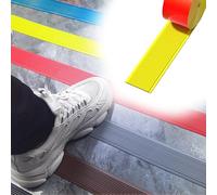 Wall Corner Edging Strip Autoadesivo,1m Profilo Angolare PVC Per Scale E Gradini, Protezioni Bordi Antiscivolo Con Protettore, Di Transizione, Naso Gradino Paraspigolo Muro