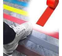 Wall Corner Edging Strip Autoadesivo,1m Profilo Angolare PVC Per Scale E Gradini, Protezioni Bordi Antiscivolo Con Protettore, Di Transizione, Naso Gradino Paraspigolo Muro