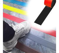 Wall Corner Edging Strip Autoadesivo,1m Profilo Angolare PVC Per Scale E Gradini, Protezioni Bordi Antiscivolo Con Protettore, Di Transizione, Naso Gradino Paraspigolo Muro