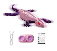 Wall Crawler Gecko, Remote Control Lizard, Suction Climbing RC Toy, LED Eye