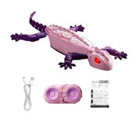 Wall Crawling Gecko - Remote Control Toy | 35cm LED Eye Climbing Robot