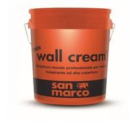 San Marco WALL CREAM Pittura traspirante per interni alta copertura, colore: Bianco, size: 5 lt