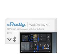 WALL DISPLAY XL ARGENTO 10.1" PANNELLO CONTROLLO SMART WIFI 4 PULSANTI RELÈ