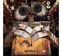 Wall-E Stampa su Tela, 40 x 40 cm, Poliestere, Multicolore, 40 x 40 x 3,2 cm