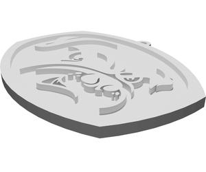 Wall Hanger for Cleveland Browns NFL Team Logo Fan Collection