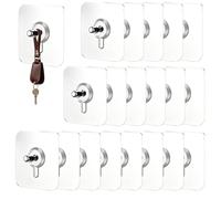 Wall Hangers Without Nails 20 Pieces Heavy Duty No Drill Stickers Without