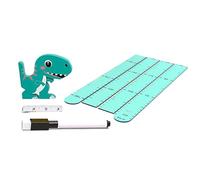 Wall Height Chart - 70 Inch Magnetic | PVC EVA Removable - Kids Growth Ruler Decor for Bedroom Classroom or Home with Erasable Pen and Cute Animal Design Easy to Install
