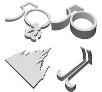 Wall Hook for Castle Theme Decoration - 50th Anniversary Celebration Hanger